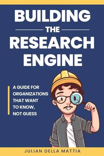 "Building The Research Engine" by Julian Della Mattia website preview