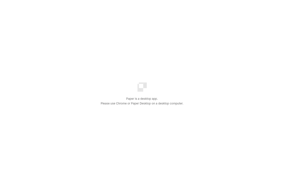 Paper Liquid Metal website preview
