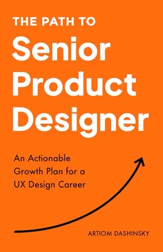"The Path to Senior Product Designer" by Artiom Dashinsky website preview
